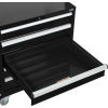 Global™Mobile Modular Drawer Cabinet, 5 Drawers, w/Lock w/o Dividers 30inWx27inDx36-7/10inH Black
																			