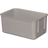 Molded Fiberglass Toteline Nesting Tote 926108 - 9-3/4"L x 6-1/8"W x 4-1/2"H, Gray
