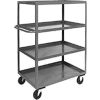 Heavy Duty Shelf Truck CD248 4 Shelves 48 x 24 3000 Lb. Capacity