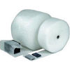Global Industrial&#153; Non Perforated Bubble Rolls, 24&quot;W x 500'L x 3/16&quot;W Thick, Clear, 2/Pack