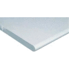 Global Industrial 60"W x 36"D x 1-1/4"Thick ESD Square Edge Workbench Top - White