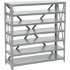 Global Industrial Steel Open Shelving 7 Shelves/No Bin, 36"W x 12"D x 39"H