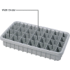 Dandux Width Divider 50P0015027 for Dividable Nesting Box 50P1816030, Gray - Pkg Qty 6