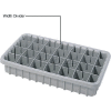 Dandux Length Divider 50P0016027 for Dividable Nesting Box 50P1816030, Gray - Pkg Qty 6