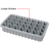 Dandux Length Divider 50P0016067 for Dividable Nesting Box 50P1816070, 50P1811070, Gray