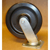 Plastic Casters 8" x 2" (2 Swivel, 2 Rigid) for Wright™ Self-Dumping & Low Profile Hoppers