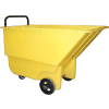 Bayhead Products Yellow Light Duty 1/3 Cubic Yard Tilt Truck 275 Lb. Capacity