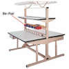 48"L Bin Rail for Flexline Workstation