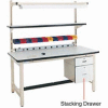 Pro-Line Lockable Steel Drawer, 15"W x 20"D x 12"H, Tan