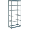 Global Industrial™ Heavy Duty Shelving 48"W x 18"D x 60"H With 6 Shelves - No Deck - Gray