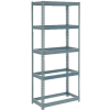 Global Industrial Extra Heavy Duty Shelving 36"W x 12"D x 60"H With 5 Shelves, No Deck, Gray