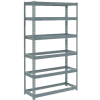 Global Industrial Extra Heavy Duty Shelving 48"W x 12"D x 60"H With 6 Shelves, No Deck, Gray