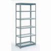 Global Industrial™ Heavy Duty Shelving 48"W x 18"D x 60"H With 6 Shelves - Wire Deck - Gray