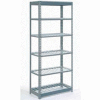 Global Industrial™ Heavy Duty Shelving 48"W x 24"D x 60"H With 6 Shelves - Wire Deck - Gray