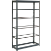 Global Industrial™ Heavy Duty Shelving 48"W x 12"D x 84"H With 6 Shelves - No Deck - Gray