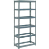 Global Industrial Extra Heavy Duty Shelving 36"W x 18"D x 84"H With 6 Shelves, No Deck, Gray