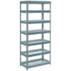 Global Industrial&#153; Extra Heavy Duty Shelving 36&quot;W x 12&quot;D x 84&quot;H With 7 Shelves, Wire Deck, Gry