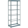 Global Industrial™ Heavy Duty Shelving 36"W x 18"D x 96"H With 7 Shelves - No Deck - Gray