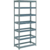 Global Industrial Extra Heavy Duty Shelving 36"W x 18"D x 96"H With 7 Shelves, No Deck, Gray