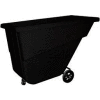 Bayhead Products Black Light Duty 5/8 Cubic Yard Tilt Truck 300 Lb. Capacity