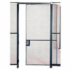 Husky Rack & Wire EZ Wire Mesh Partition Sliding Door - 6'Wx8'H