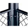 Husky Rack & Wire EZ Wire Mesh Partition Corner Post 8' High