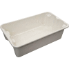 Molded Fiberglass Nest and Stack Tote 780208 - 17-7/8" x10"-5/8" x 5" White - Pkg Qty 10
