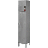 Penco® Vanguard 2 Person Locker, 15"Wx21"Dx72"H, Gray, Unassembled