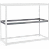 Global Industrial Additional Level For Wide Span Rack 48"Wx36"D No Deck 1200 Lb Capacity, Gray