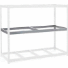 Global Industrial Additional Level For Wide Span Rack 72:"Wx24"D No Deck 900 Lb Capacity, Gray