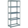 Global Industrial Extra Heavy Duty Shelving 36"W x 18"D x 96"H With 5 Shelves, No Deck, Gray