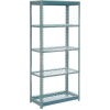 Global Industrial™ Heavy Duty Shelving 36"W x 18"D x 96"H With 5 Shelves - Wire Deck - Gray