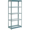Global Industrial Extra Heavy Duty Shelving 36"W x 24"D x 96"H With 5 Shelves, Wire Deck, Gry