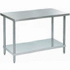 Aero Manufacturing IAI-3060 18 Gauge Workbench 430 Stainless Steel - 60"W x 30"D