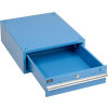 Global Industrial&#153; Steel Drawer W/ Cylinder Lock, 17-1/4&quot;W x 20&quot;D, Blue