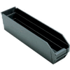 Recycled Nesting Storage Shelf Bin QSB103BR 4-1/8"W x 17-7/8"D x 4"H - Pkg Qty 20