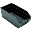 Recycled Nesting Storage Shelf Bin QSB102BR 6-5/8"W x 11-5/8"D x 4"H - Pkg Qty 30