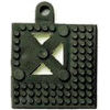NoTrax&#174; Modular Lok-Tyle&#153; Drainage Mat Accessory Corner Piece 2&quot; x 2&quot; Black