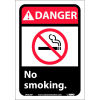 Graphic Signs - Danger No Smoking - Vinyl 7&quot;W X 10&quot;H