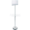 Global Approved 300845 Clear Acrylic Sign Holder W/ Stand, 11" x 8.5", Plastic ,1 Piece