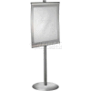 Global Approved 300870 Floor Sign Holder, 22" x 28", Metal ,1 Piece