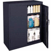 Sandusky Classic Series Counter Height Storage Cabinet CA21361842-09 - 36x18x42 Black