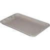Molded Fiberglass Toteline Nest and Stack Lid 780218 -17-7/8" x10"- 5/8" Gray - Pkg Qty 12