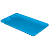 Molded Fiberglass Toteline Nest and Stack Lid 780218 -17-7/8" x10"- 5/8", Blue - Pkg Qty 12