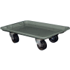 Molded Fiberglass Toteline Dolly 780338 for 19-3/4" x 12-1/2" x 6" Tote, Gray
