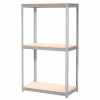 Global Industrial Expandable Starter Rack 60x36x84 3 Level Wood Deck 1000 lb. Cap Per Deck GRY