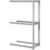 Global Industrial Expandable Add-On Rack 60Wx48Dx84H, 3 Levels No Deck 1000 Lb Per Level, Gray