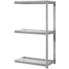Global Industrial Expandable Add-On Rack 96x24x84 3 Level Wire Deck 800 lb. Cap Per Level GRY