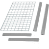 Global Industrial™ Bulk Rack Shelf Wire Deck 72"W x 36"D - Gray