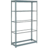 Global Industrial™ Heavy Duty Shelving 48"W x 24"D x 84"H With 6 Shelves - No Deck - Gray